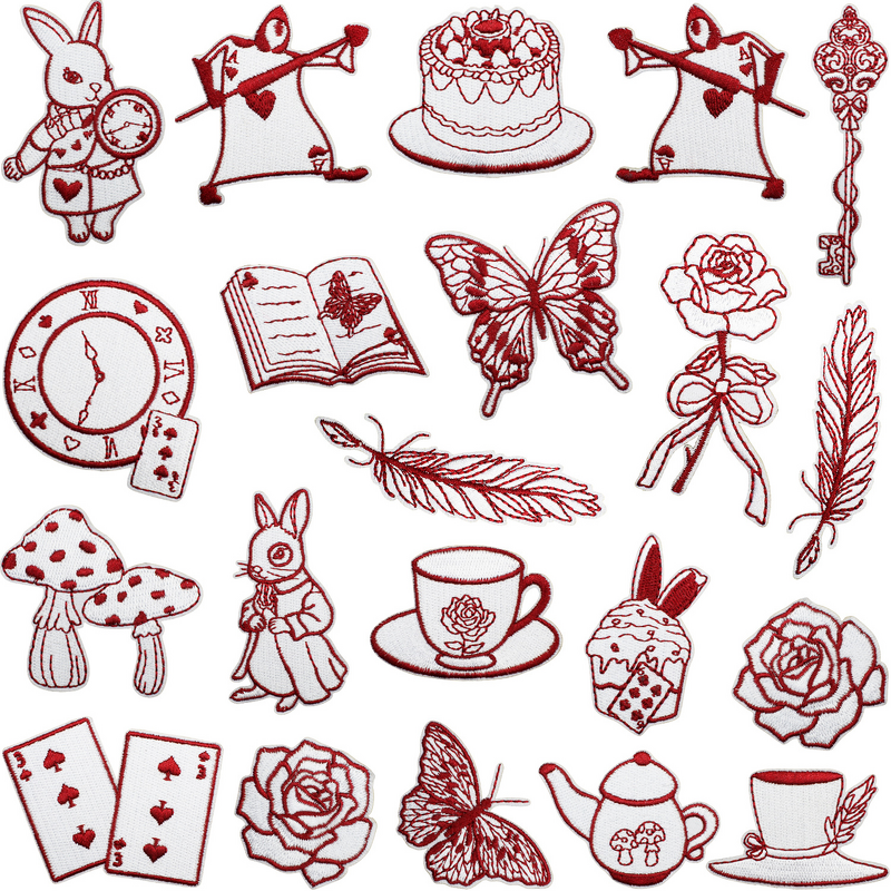 Embroidery Patch Factory - OEM Iron on Leisure Tea Party