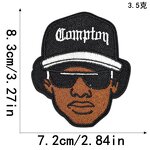 Embroidery Patch Factory - OEM Iron on Rock Band Rap Singer