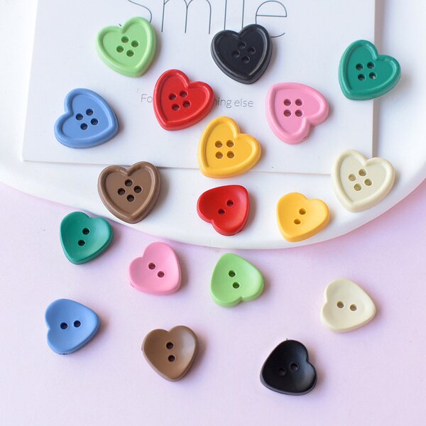 Resin Button Factory - OEM Heart Phone Case Hair Clip