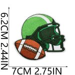 Embroidery Patch Factory - OEM Helmets Team Uniform Rugby