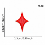 Embroidery Patch Factory - OEM Cartoon Star Diamond Multi-color