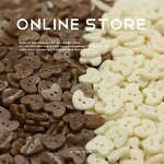 Resin Button Factory - OEM Bear Heart 2 Hole Various Shape