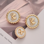 Shank Button Factory - OEM French Bow Resin Alloy Button