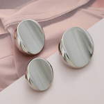 Shank Button Factory - OEM Brushed Irregular Hem Oval Button