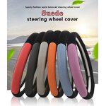Steering Wheel Cover Factory - OEM Suede PVC Leather Cover