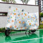 Electric Vehicle Cover Factory - OEM Transparent Cartoon Pattern