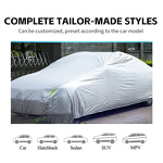 Car Cover Factory - OEM Durable Aluminium Oxford Sunscreen