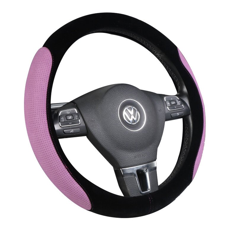 Steering Wheel Cover Factory - OEM Suede PVC Leather Cover