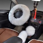 Steering Wheel Cover Factory - OEM Fur Heated Cover Set