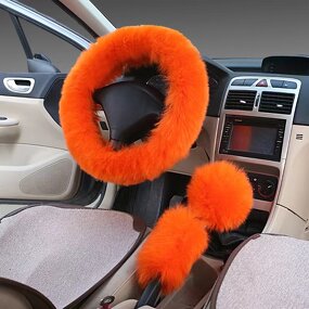Steering Wheel Cover Factory - OEM Fur Heated Cover Set