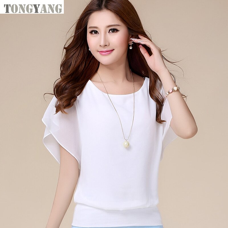 Chiffon Blouse Factory - OEM New Women Plus Size Ruffle