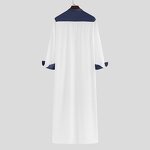 Muslim Abaya Factory - OEM Men Embroidery Open Cardigan