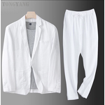 Cotton Linen Suit Factory - OEM Hot Summer Men's Casual