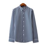 Striped Shirt Factory - OEM Autumn New Men's Slim Fit Korean