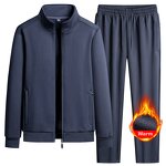 Tracksuit Factory - OEM Men's Warm Two Pieces Stand Collar