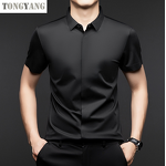 Men's Shirt Factory - OEM Business Short-sleeved Fitted Multi