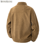 Button Coat Factory - OEM Autumn Winter Lapel Long Sleeve