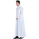 Muslim Dress Factory - OEM Summer Solid Color Stitching