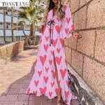 Sundress Factory - OEM Summer Plus Size V Neck Loose Split