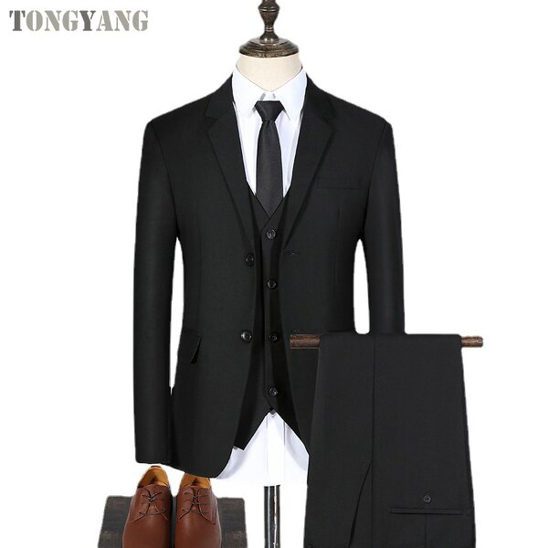Men's Suit Factory - OEM 3 Pieces Formal Slim Fit Blazer