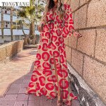 Sundress Factory - OEM Summer Plus Size V Neck Loose Split