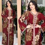 Abaya Set Factory - OEM 2 Pieces Vest Long Dress Chiffon