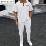 Waffle Set Factory - OEM Men's Hot-selling Block Color Short