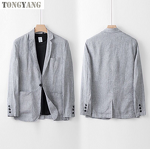 Cotton Linen Suit Factory - OEM Hot Summer Men's Casual