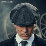 Flat Cap Factory - OEM Wholesale Men Herringbone Cabbie