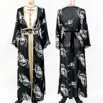 Abaya Dress Factory - OEM Vintage Chic Floral Embroidery