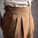 Straight-leg Pants Factory - OEM Autumn Winter Italian Style