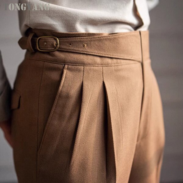 Straight-leg Pants Factory - OEM Autumn Winter Italian Style