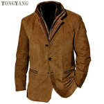 Men's Coat Factory - OEM Retro Lapel Autumn Winter Casual