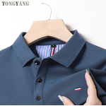 Polo Shirt Factory - OEM Summer Solid Color Embroidery Collar