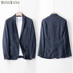 Cotton Linen Suit Factory - OEM Hot Summer Men's Casual