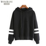 Women Hoodie Factory - OEM Hot Sale Long Sleeve Striped
