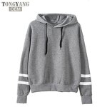 Women Hoodie Factory - OEM Hot Sale Long Sleeve Striped