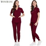 Scrub Suit Factory - OEM Women Stretch Breathable Nursing