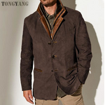 Men's Coat Factory - OEM Retro Lapel Autumn Winter Casual