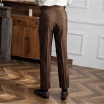 Straight-leg Pants Factory - OEM Autumn Winter Italian Style