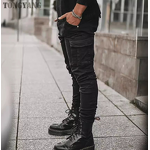 Denim Jeans Factory - OEM 2025 Plus Size Men's Tight Stacked