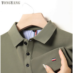 Polo Shirt Factory - OEM Summer Solid Color Embroidery Collar