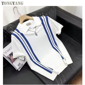 Polo Shirt Factory - OEM Men's Summer Ice Silk Slim