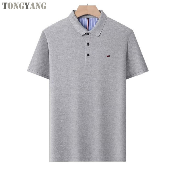 Polo Shirt Factory - OEM Summer Solid Color Embroidery Collar