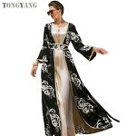 Abaya Dress Factory - OEM Vintage Chic Floral Embroidery