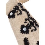 Tank Top Factory - OEM 2024 Summer Embroidery Halter Neck