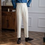 Straight-leg Pants Factory - OEM Autumn Winter Italian Style