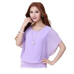 Chiffon Blouse Factory - OEM New Women Plus Size Ruffle
