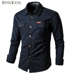 Men's Shirt Factory - OEM 2025 Spring Autumn Cotton Loose