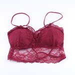 Crop Top Factory - OEM Women Lace Wireless Bra Camisole